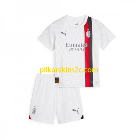 Koszulka AC Milan Dziecięca Precz 2023/24 Koszulki Piłkarskie